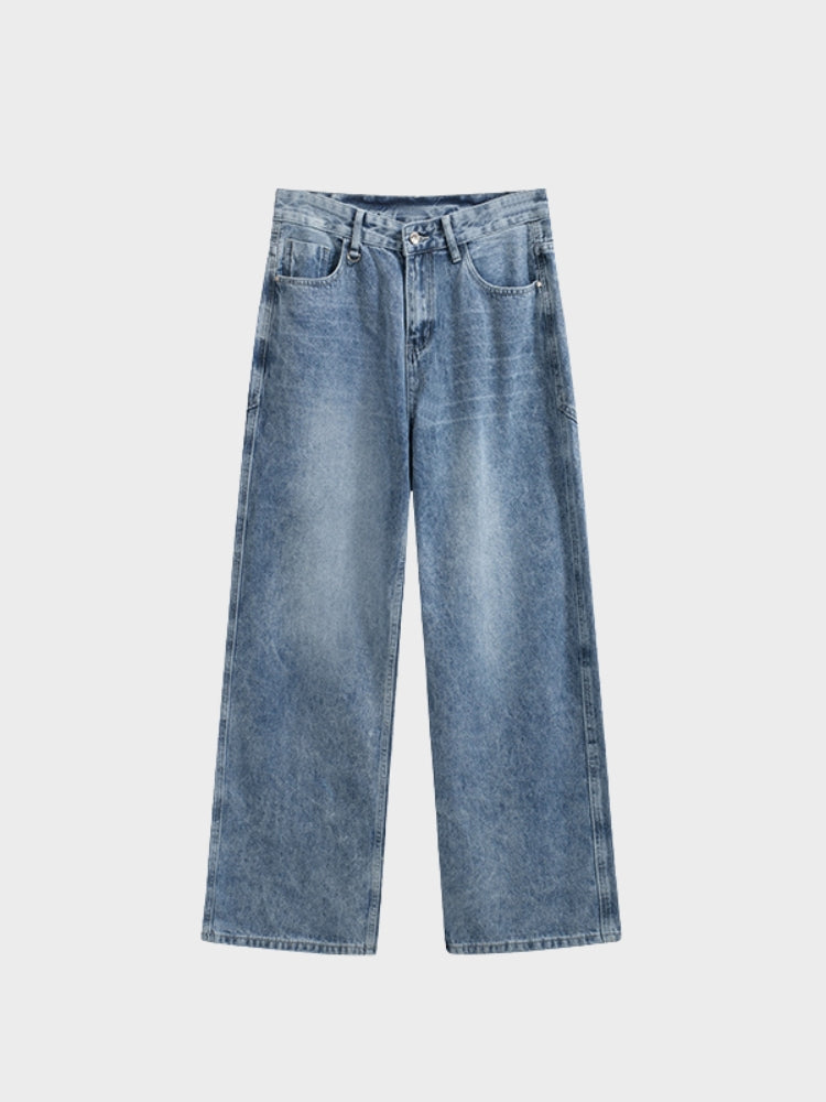 IGNITE Baggy Denim Jeans - Grey/Blue