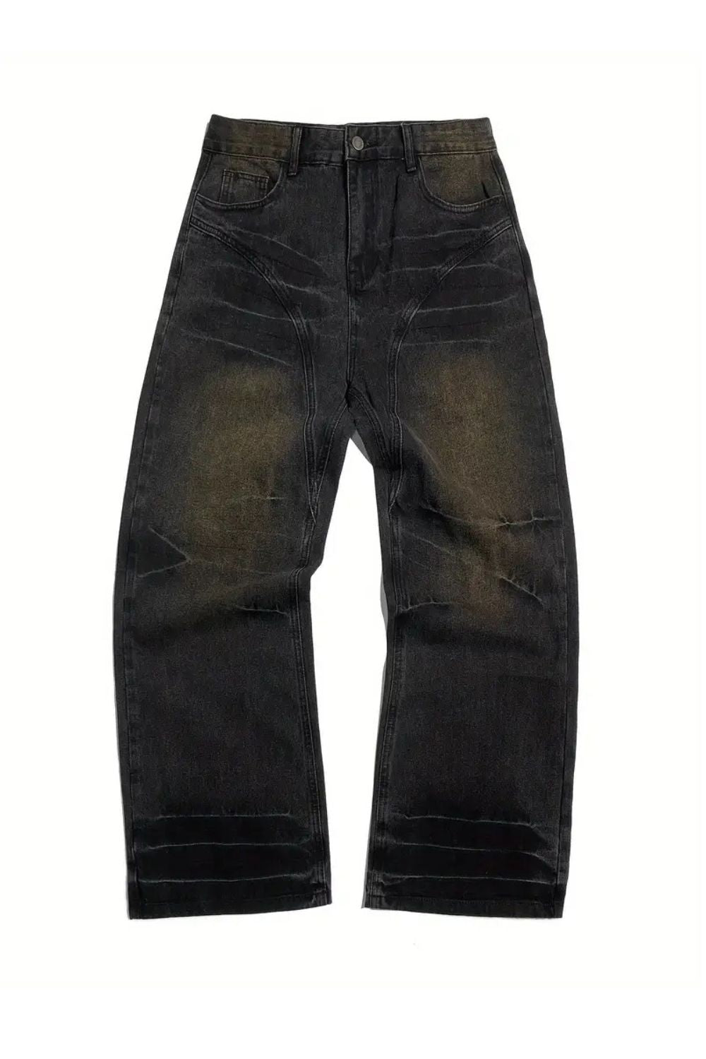 'Weathered' Baggy Jeans