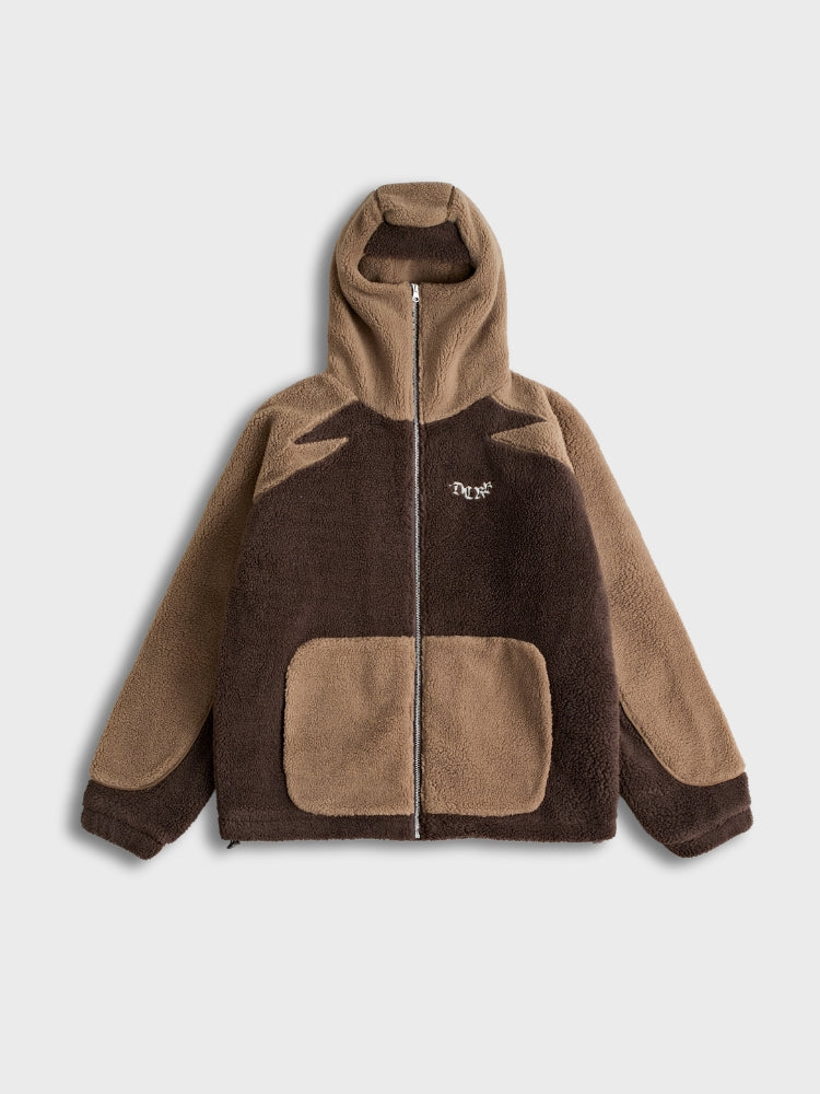 IGNITE - Dark & Light Brown Sherpa Ninja Fleece