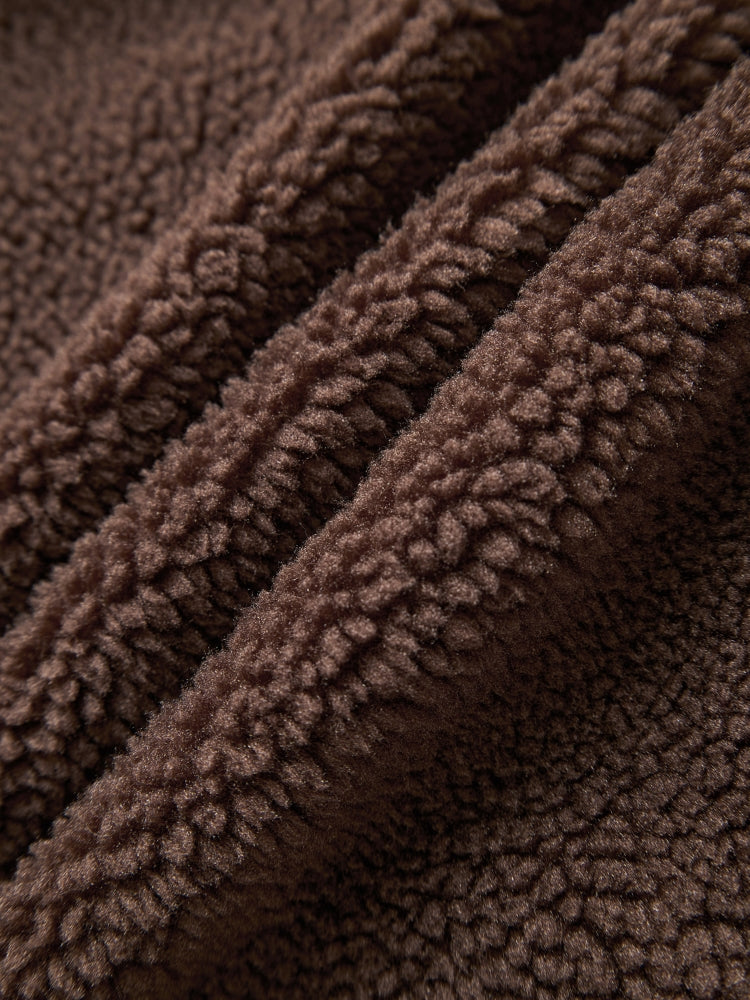 IGNITE - Dark & Light Brown Sherpa Ninja Fleece