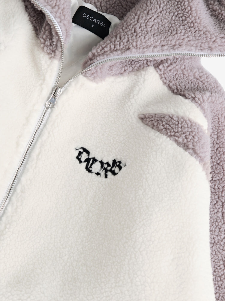 IGNITE - Wolf Grey & White Sherpa Ninja Fleece