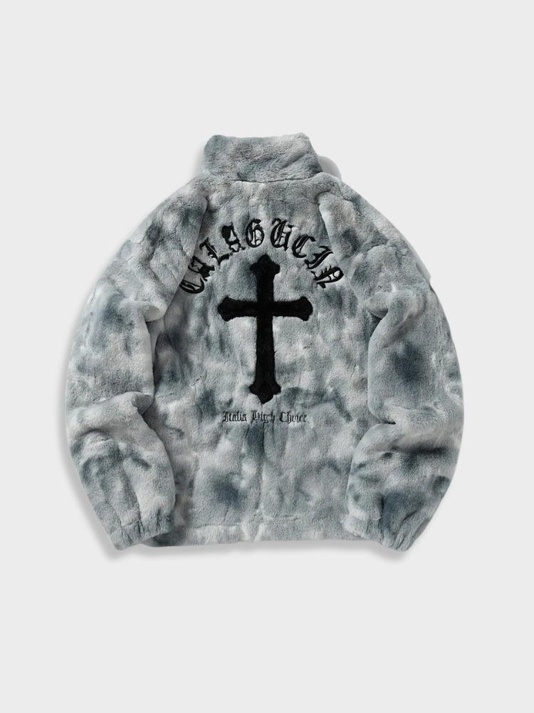 IGNITE Vintage Warm Cross Fleece Jacket