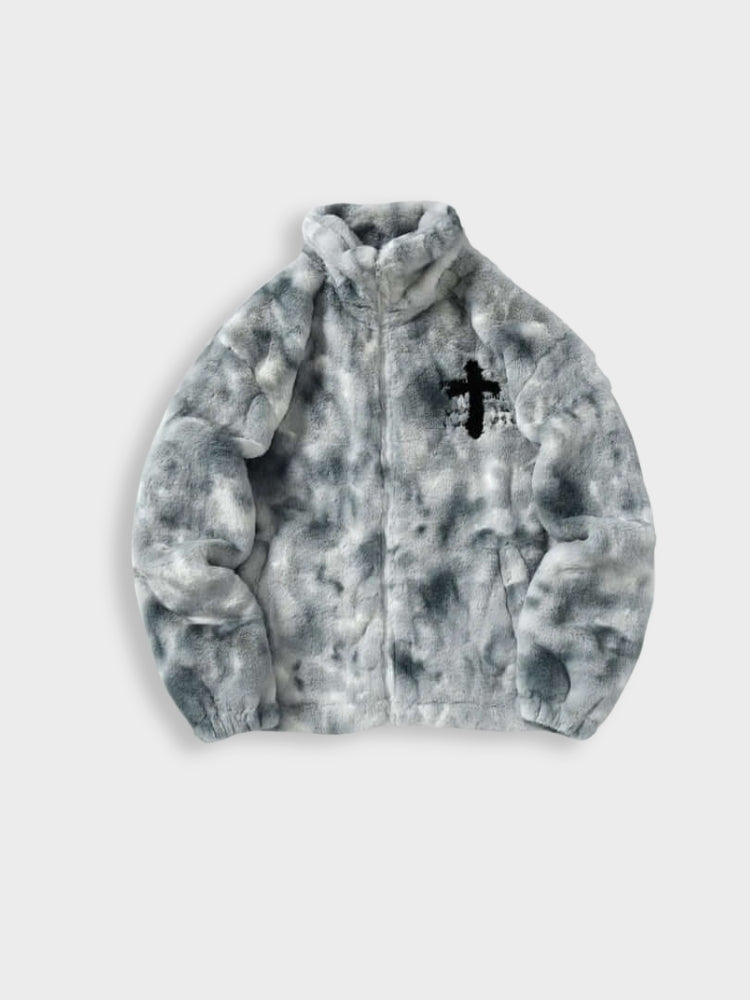 IGNITE Vintage Warm Cross Fleece Jacket