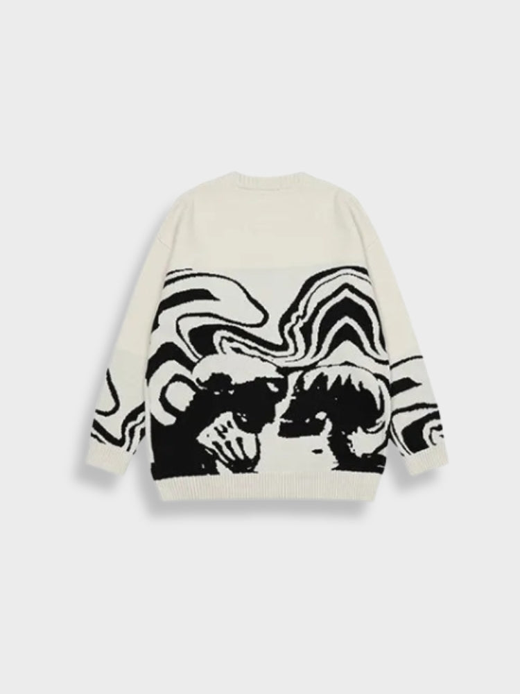 Y2K IGNITE Loose Sweater